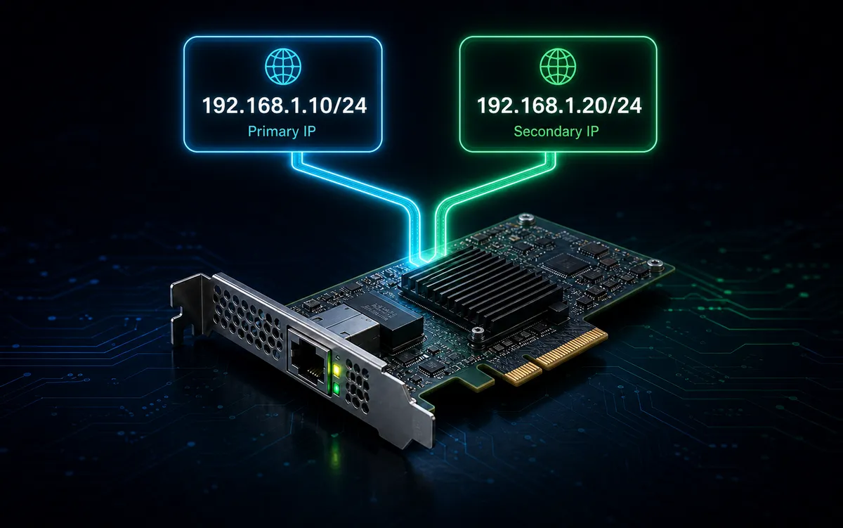 How to Add Two IP Addresses to One Network Interface on Linux